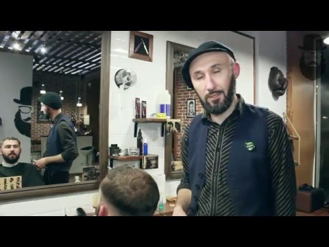 Barbershop GENTLEMEN’S CLUB — классическая стрижка undercut от барбера Сергея