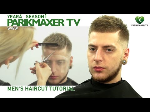 Мужская стрижка. Современный стиль. ✮ Men’s Haircut Tutorial парикмахер тв parikmaxer.tv