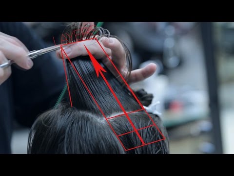 how to cut short women’s haircut, graduation