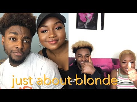 WE WENT BLONDE…JUST ABOUT | part 1